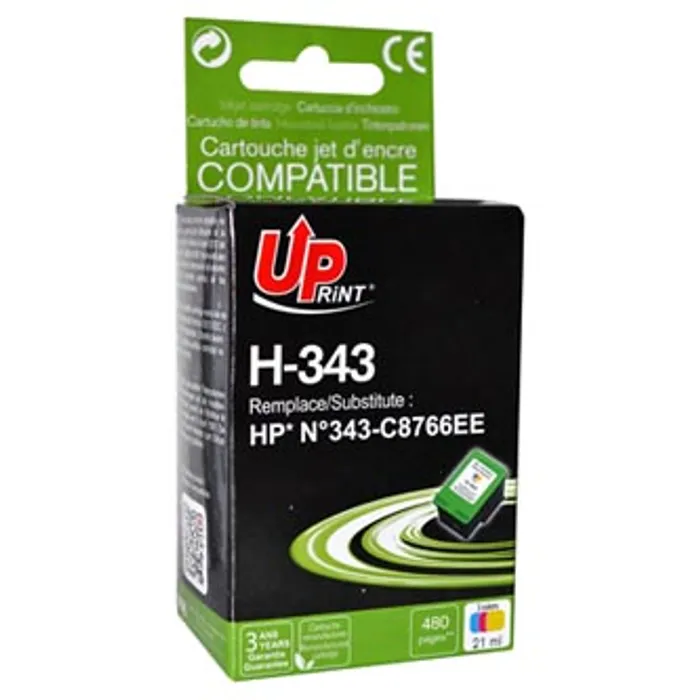 Termék főképe UPrint kompatibilní ink s C8766EE, HP 343, color, 19ml, H-343CL, pro HP Photosmart 325, 3