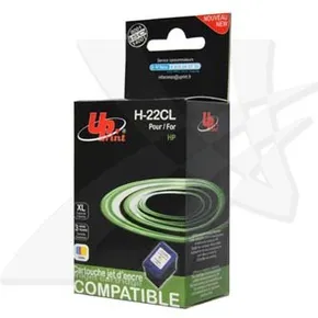 UPrint kompatibilis tinta C9352AE, HP 22, színes, 18 ml, H-22CL, HP PSC-1410, DeskJet F