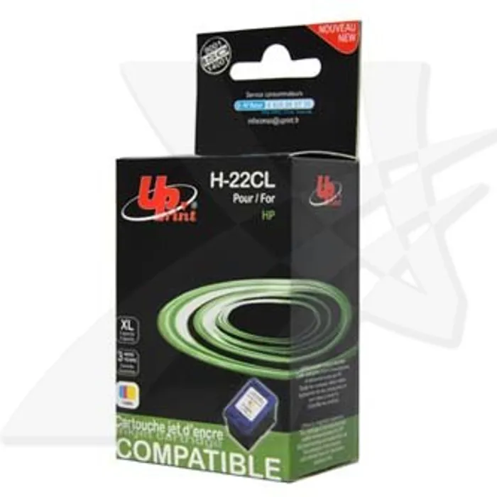 Termék főképe UPrint kompatibilní ink s C9352AE, HP 22, color, 18ml, H-22CL, pro HP PSC-1410, DeskJet F