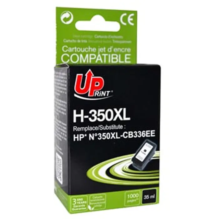 Termék főképe UPrint kompatibilní ink s CB336EE, HP 350XL, black, 35ml, H-350XL-B, pro HP Officejet J57