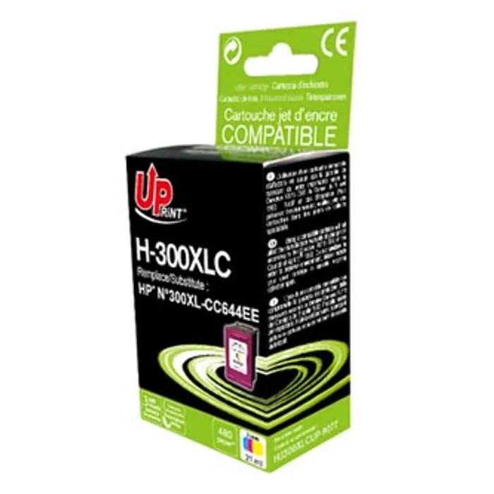 Termék főképe UPrint kompatibilní ink s CC644EE, HP 300XL, color, 19ml, H-300XL-CL, pro HP DeskJet D256
