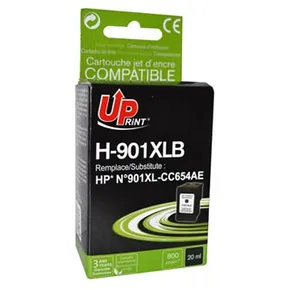 UPrint kompatibilis tinta CC654AE, HP 901XL, fekete, 20 ml, H-901XLB, HP OfficeJet J458
