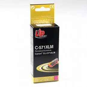 UPrint kompatibilis tinta, CLI571M XL, bíbor, 800 oldal, 11 ml, C-571XLM, nagy kapacitású, pr