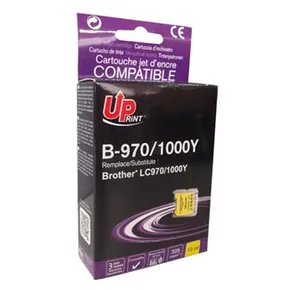 UPrint kompatibilis tinta LC-1000Y-vel, sárga, 10 ml, B-970Y, Brother DCP-330C, 540CN, 13