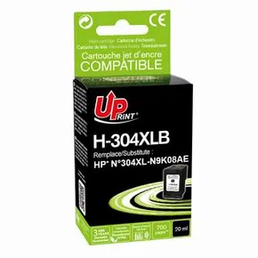 UPrint kompatibilis tinta N9K08AE, HP 304XL, fekete, 700 oldal, 20 ml, H-304XLB, HP DeskJ-hez