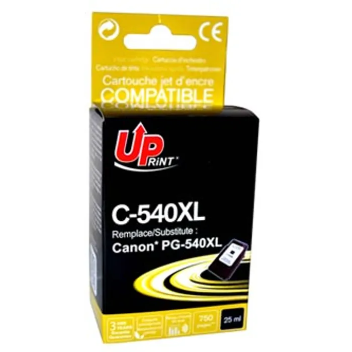 Termék főképe UPrint kompatibilní ink s PG540XL, black, 750str., 25ml, C-540XL-B, pro Canon Pixma MG215