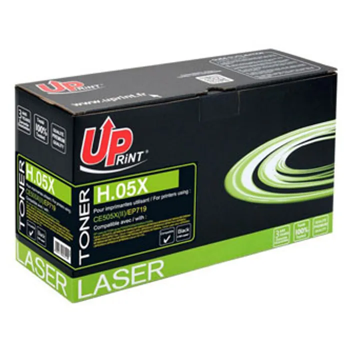 Termék főképe UPrint kompatibilní toner s CE505X, black, 6500str., H.05X, high capacity, pro HP LaserJe