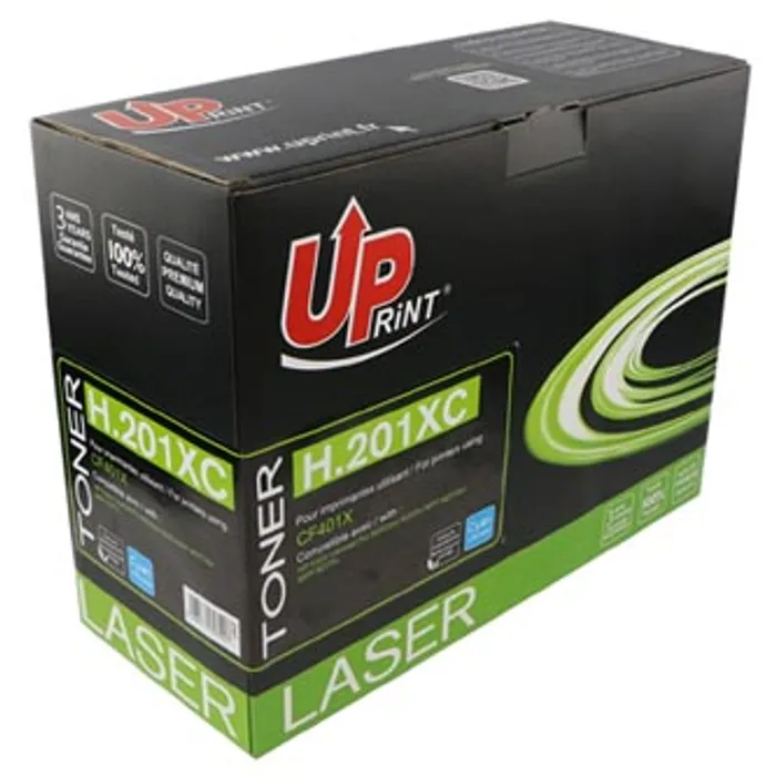 Termék főképe UPrint kompatibilní toner s CF401X, cyan, 2300str., H.201XC, pro HP Color LaserJet MFP 27