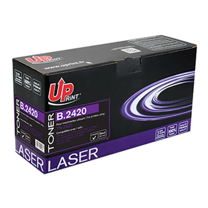 Termék főképe UPrint kompatibilní toner s TN2420, black, 3000str., B.2420, pro Brother DCP-L2510D, DCP-