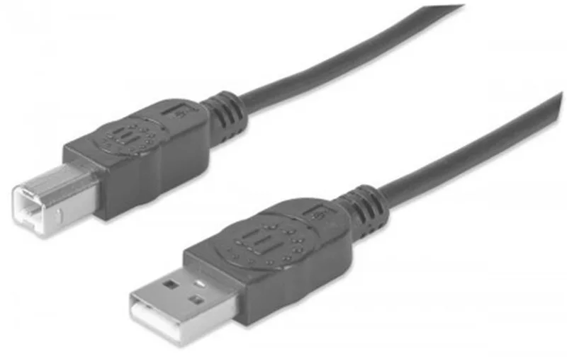 Termék főképe USB 2.0 kabel, černá, 5 m, MANHATTAN