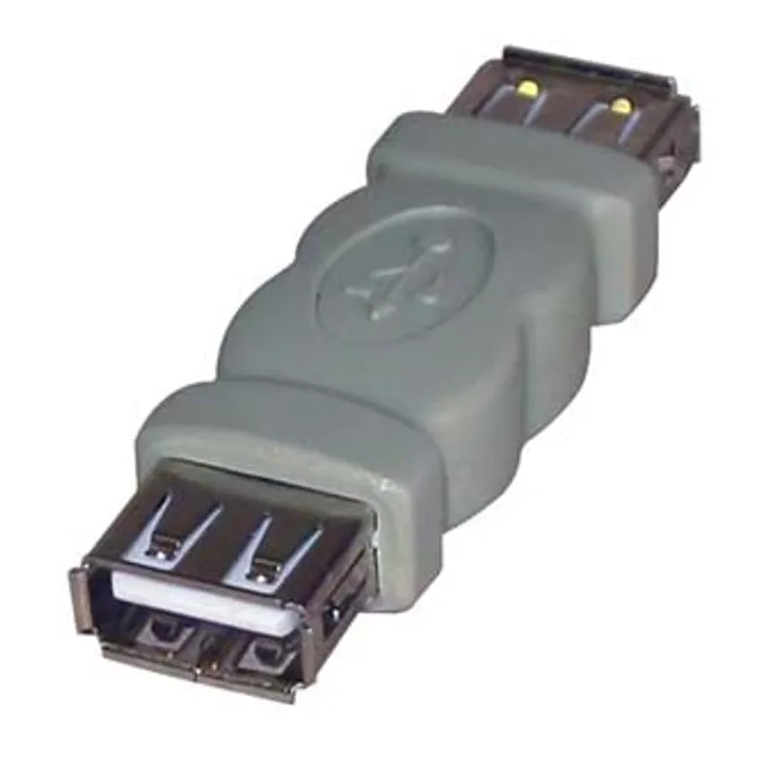 Termék főképe USB (2.0) Spojka, USB A (2.0) F-USB A (2.0) F, 0, šedá