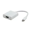 USB (3.1) adapter, USB C (3.1) M-HDMI F, 0, fehér, 4K2K@30Hz