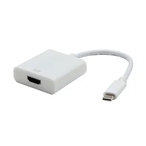 USB (3.1) adapter, USB C (3.1) M-HDMI F, 0, fehér, 4K2K@30Hz