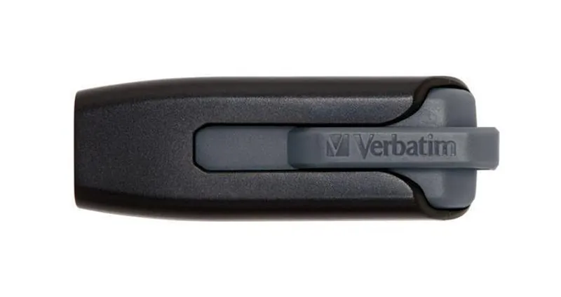 Termék főképe USB flash disk "V3", černá-šedá, 128GB, USB 3.0, 80/25 MB/sec, VERBATIM
