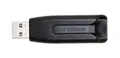 USB flash meghajtó V3, fekete-szürke, 64 GB, USB 3.0, 60/12 MB/s, SZÓ,