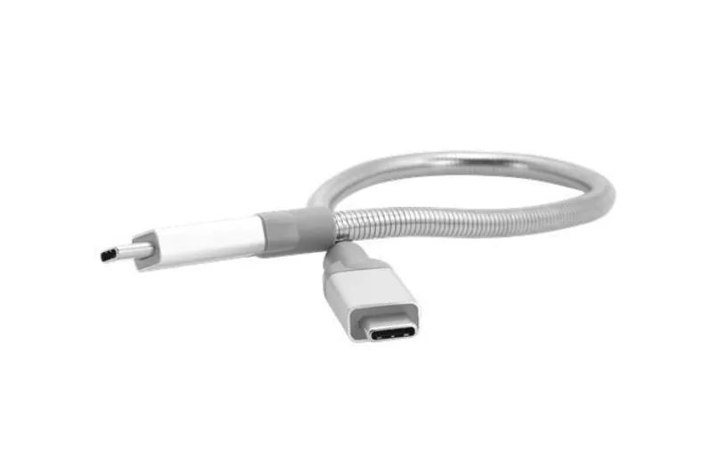Termék főképe USB kabel, stříbrná, 30 cm, USB-C 3.1 - USB-C, VERBATIM