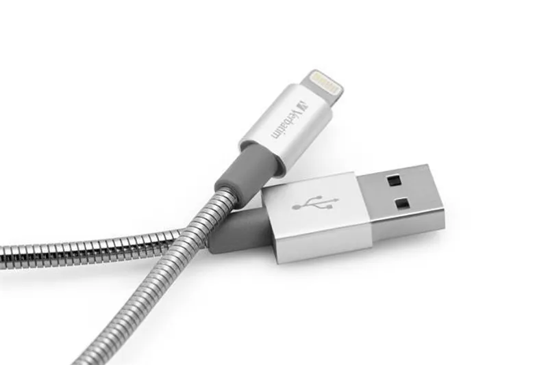 Termék főképe USB kabel, stříbrná, lightning, 100 cm, VERBATIM