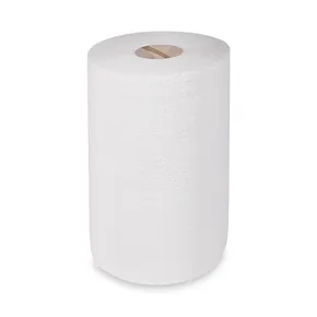 Papír törlőkendő 2-rétegű dombornyomott fehér átmérő 13,5cm 19cm x 50m [1 db]