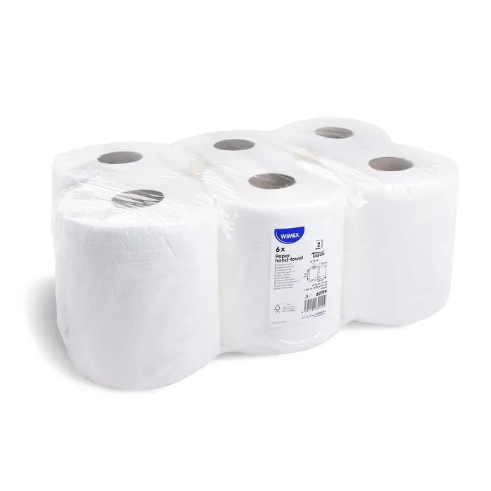 Termék főképe Utěrka (PAP FSC Mix) 2vrstvá s ražbou bílá průměr 18cm 19cm x 100m [6 ks]