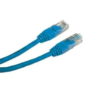 UTP patchcord, Cat.5e, RJ45 M-0,5m, árnyékolatlan, kék, gazdaságos