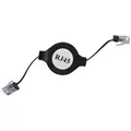Következő termékkép UTP patchcord, Cat.5e, RJ45 M-1.2m, árnyékolatlan, tekercses, fekete, gazdaságos