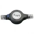 UTP patchcord, Cat.5e, RJ45 M-1,2m, árnyékolatlan, tekercses, fekete, logó, LOGO táska