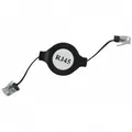 Következő termékkép UTP patchcord, Cat.5e, RJ45 M-1,2m, árnyékolatlan, tekercses, fekete, logó, LOGO táska
