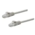 UTP patchcord, Cat.5e, RJ45 M-2m, árnyékolatlan, szürke, tiszta réz, gazdaságos