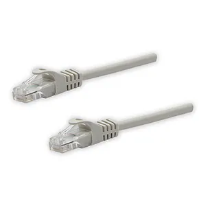 UTP patchcord, Cat.5e, RJ45 M-5m, árnyékolatlan, szürke, tiszta réz, gazdaságos