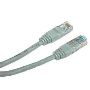 UTP patchcord, Cat.5e, RJ45 M-7m, árnyékolatlan, szürke, gazdaságos