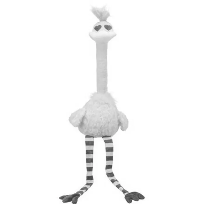 Termék főképe Valentine´s ostrich - valentýnská hračka pro psy - pštros se zvukem, plyš, 90 cm, růžová