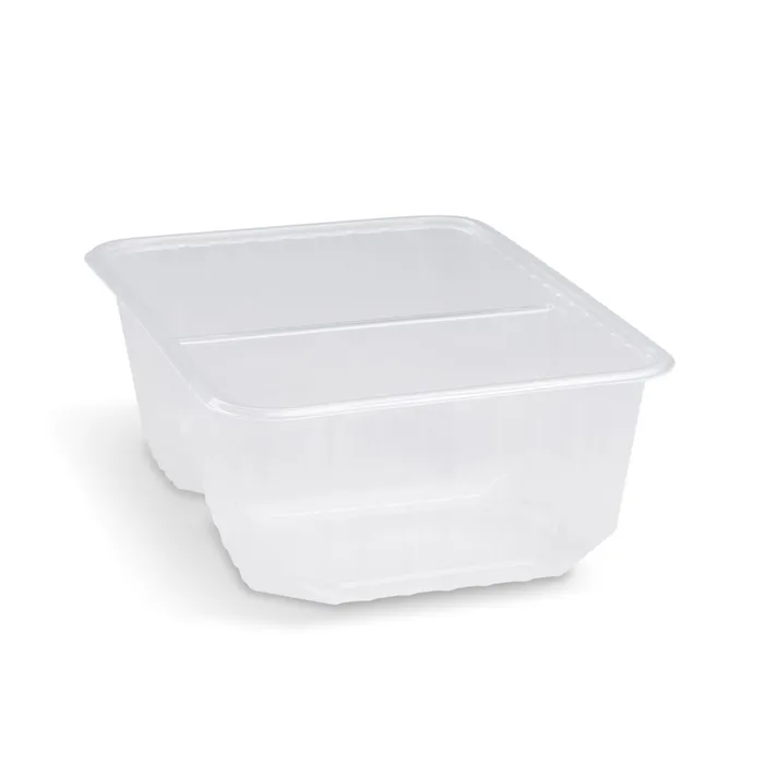 Termék főképe Vanička (PP) hranatá 2dílná průhledná 186 x 133 mm 1000ml [50 ks]
