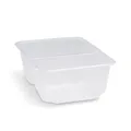 Szögletes doboz (PP) 2-részes átlátszó 186 x 133 mm 1000ml [50 db]