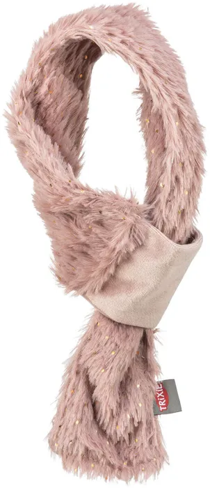 Termék főképe Vánoční hebká šála, plyš, starorůžová70 cm
