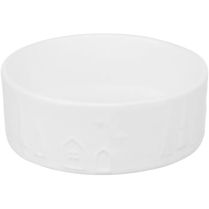 Termék főképe Vánoční keramická miska, bílá1,4 l/o 20 cm
