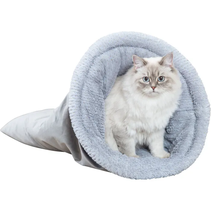 Termék főképe Vánoční sametový vak LIVIA Soft, o 40 × 60 cm, šedá