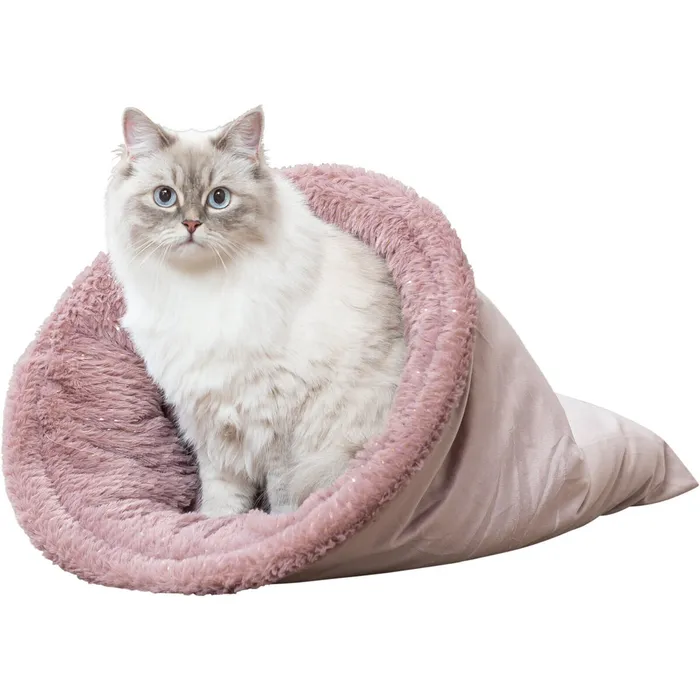 Termék főképe Vánoční sametový vak LIVIA Soft, o 40 × 60 cm, starorůžová
