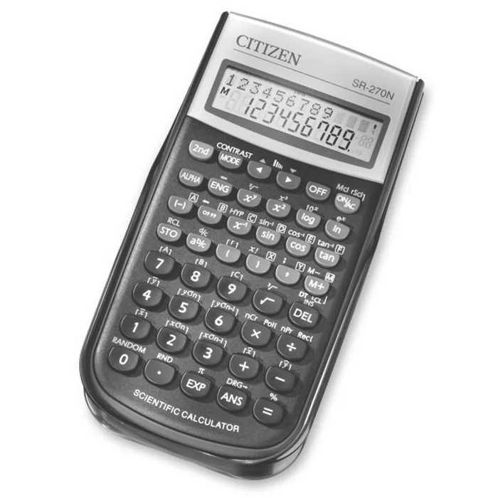 Termék főképe Vědecký kalkulátor Citizen SR-270N černý