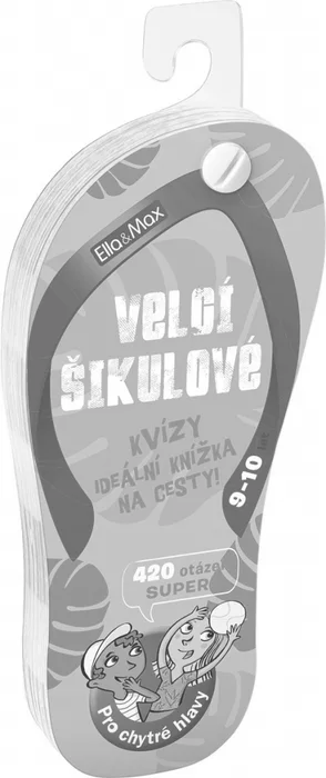 Termék főképe VELCÍ ŠIKULOVÉ, 9-10 let – Kvízy na cesty