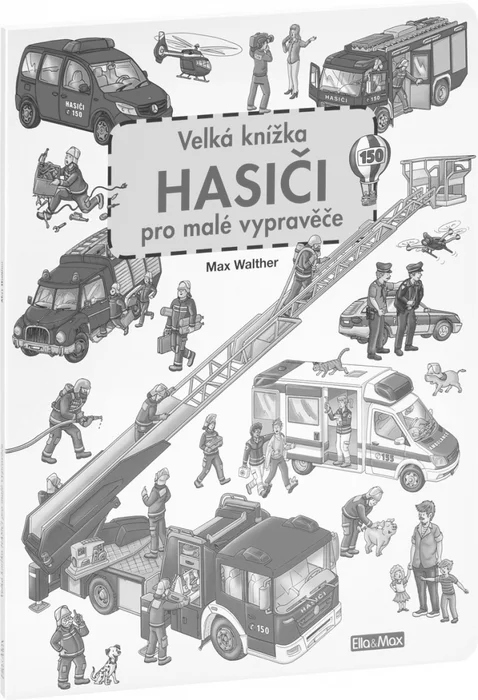 Termék főképe Velká knížka HASIČI pro malé vypravěče
