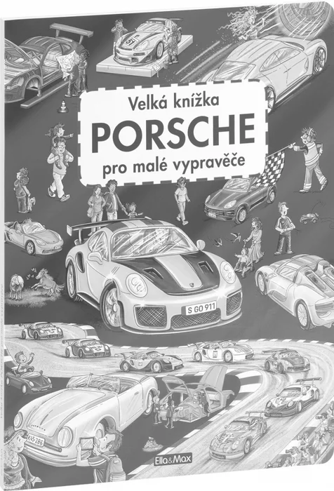 Termék főképe Velká knížka PORSCHE pro malé vypravěče