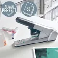 Leitz 5551 nagy kapacitású tűzőgép, ezüst