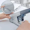 Leitz 5551 nagy kapacitású tűzőgép, ezüst