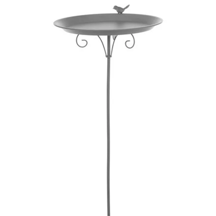 Termék főképe Venkovní pítko - miska na tyči, 1,800 ml/o 35 cm, kov, šedá