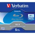 Következő termékkép Verbatim BD-R, Datalife, 25 GB, ékszerdoboz, 43836, 6x, 5 csomag