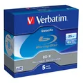 Verbatim BD-R, Datalife, 25 GB, ékszerdoboz, 43836, 6x, 5 csomag