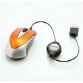 Verbatim egér 49023, 1000 DPI, optikai, 3 tl., 1 kerék, vezetékes USB, narancs