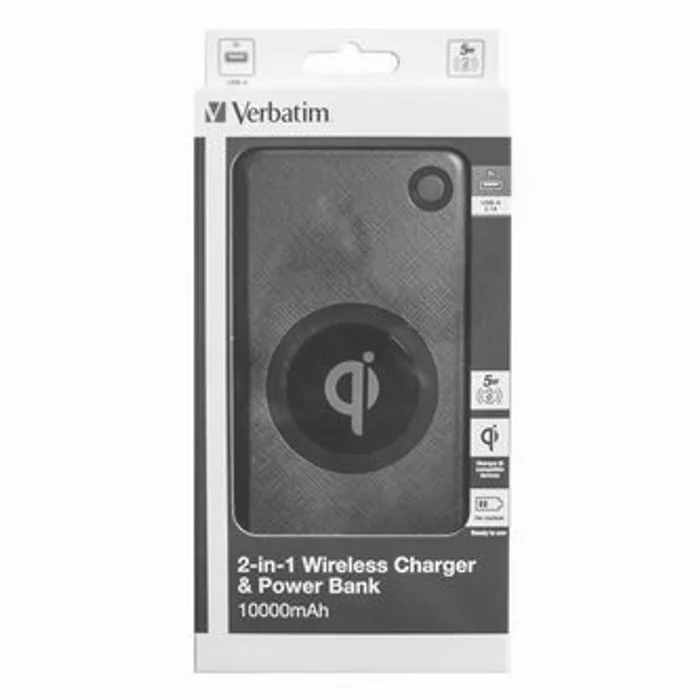 Termék főképe Verbatim, Powerbanka, Li-ion, 5V, 2100mAh, nabíjení mobilních telefonů aj., 10000mAh