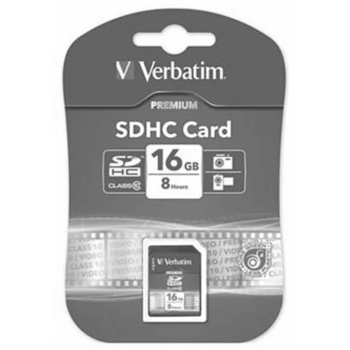 Termék főképe Verbatim Secure Digital Card, 16GB, SDHC, 43962, UHS-I U1 (Class 10)