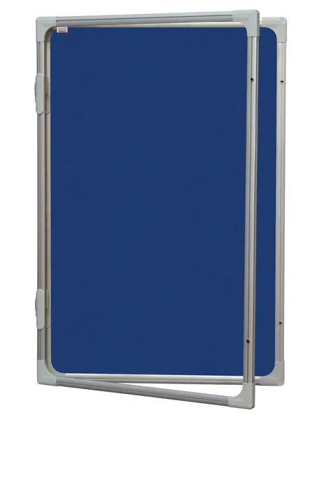 Termék főképe Vertikální vitrína 60 x 90 cm - výplň šedý filc